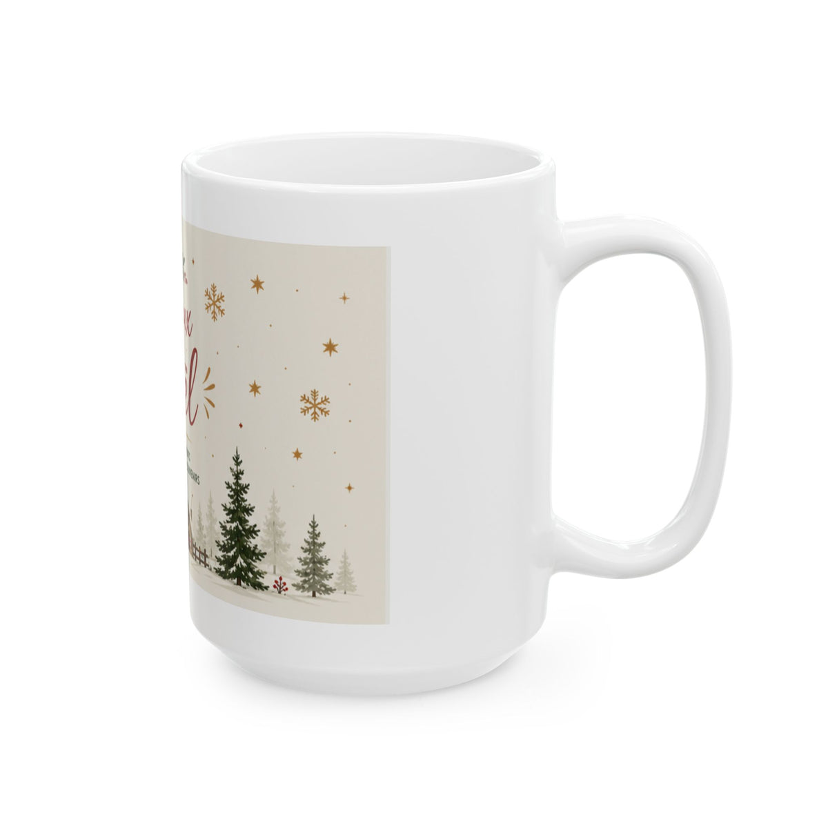 Ceramic Mug traditionnel joyeux Noël