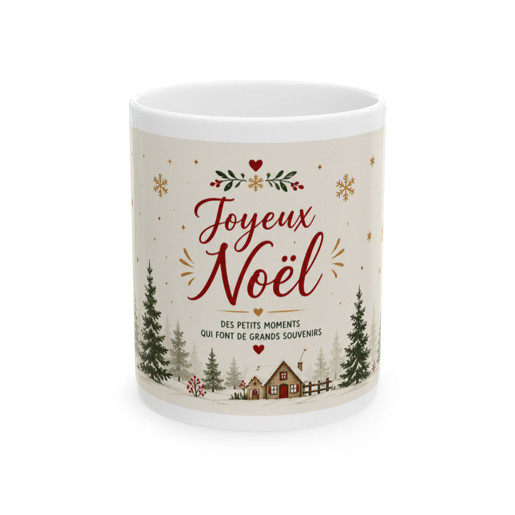 Ceramic Mug traditionnel joyeux Noël