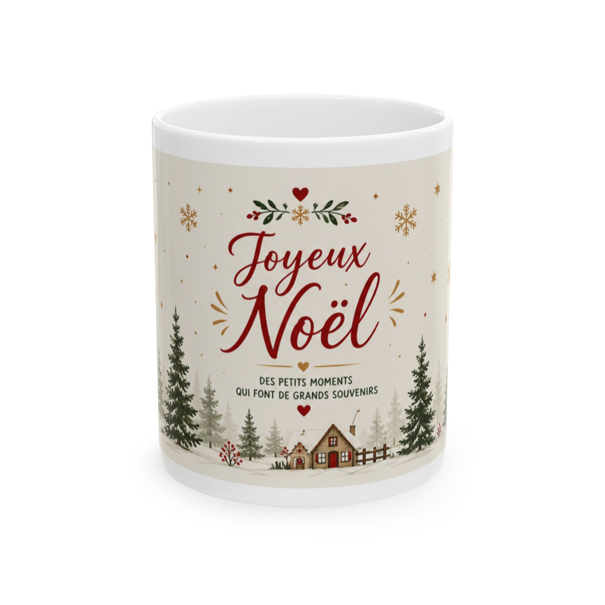 Ceramic Mug traditionnel joyeux Noël