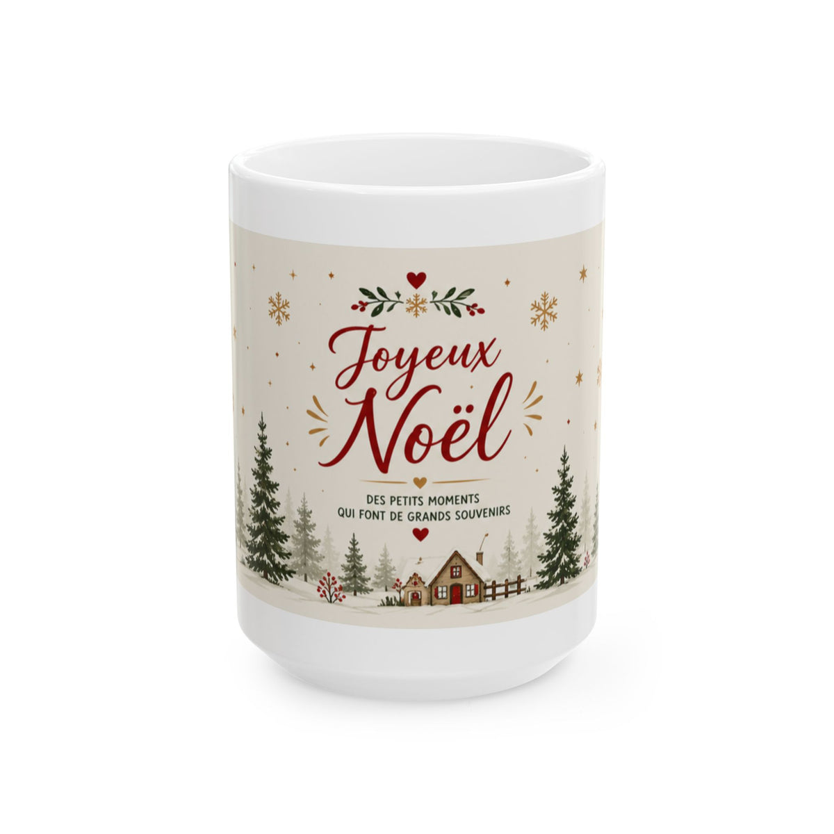 Ceramic Mug traditionnel joyeux Noël